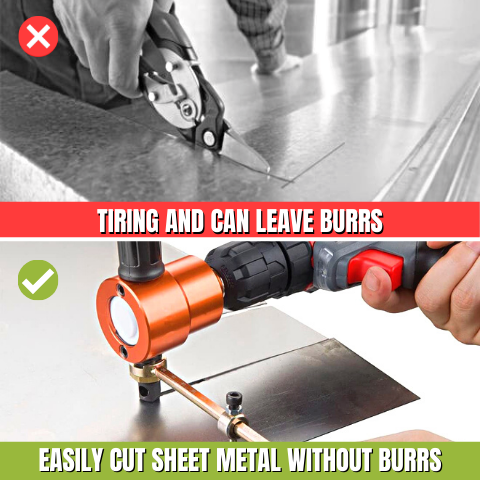Double Headed Sheet Metal Nibbler