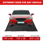 Containment Mat sizes