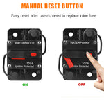 Manual Reset Waterproof Circuit Breaker