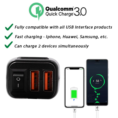 SAE to USB Charger