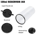 Vacuum Pump Brake Bleeder Kit with a 120ml reservoir jar