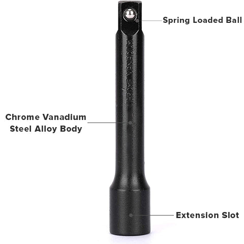 9 PCS Extension Bar Sockets