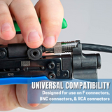 Compression Tool For F, BNC and RCA Connectors
