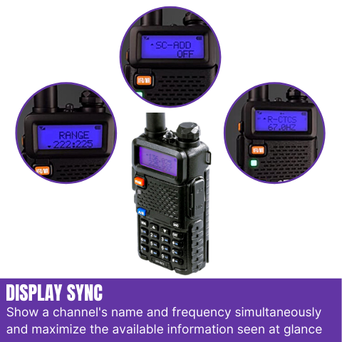 5 Watt Tri-Band Radio