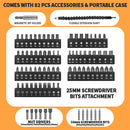 82 pcs. Accessories and portable case