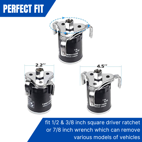 Adjustable Oil Filter Wrench