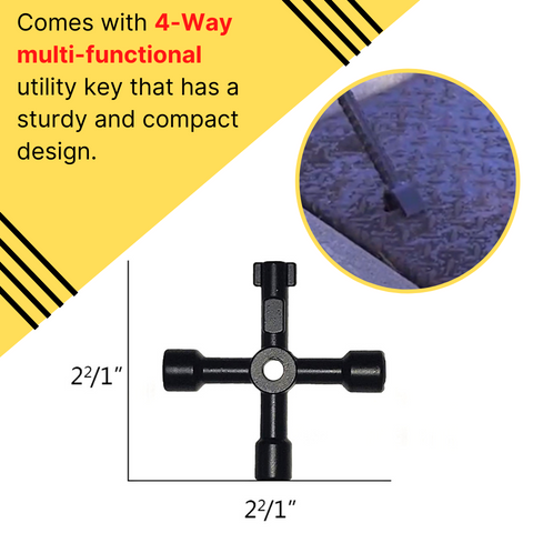Water Meter Key Wrench Tool