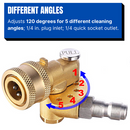 1/4 Inch Pivoting Coupler Attachment-5