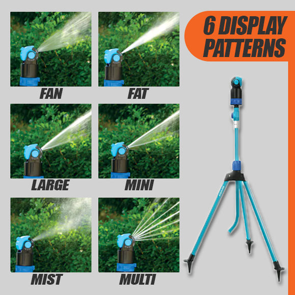 Telescoping Lawn And Garden Sprinkler Tripod