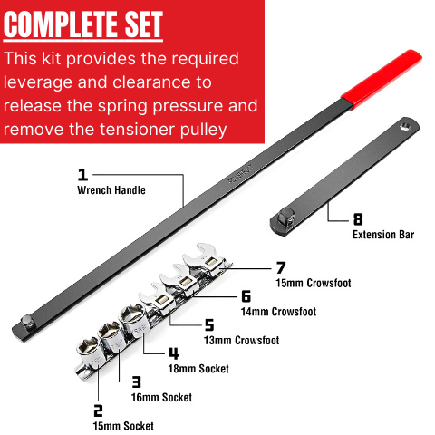 Serpentine Belt Tool Kit