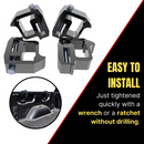 4 PCS Truck Mounting Clamps-5