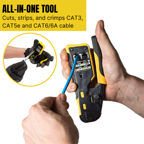 Pass Thru Modular Crimper