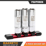 Magnetic Spark Plug Socket Set
