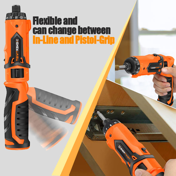 In-Line and Pistol Grip Flexibility