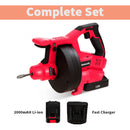 18V Cordless Drain Snake Auger Drill-3