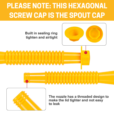 Gas Can Spout Replacement Kit