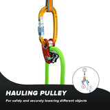 Hauling pulley