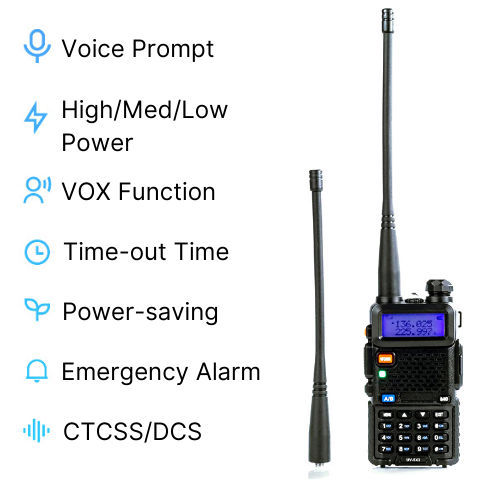 5 Watt Tri-Band Radio