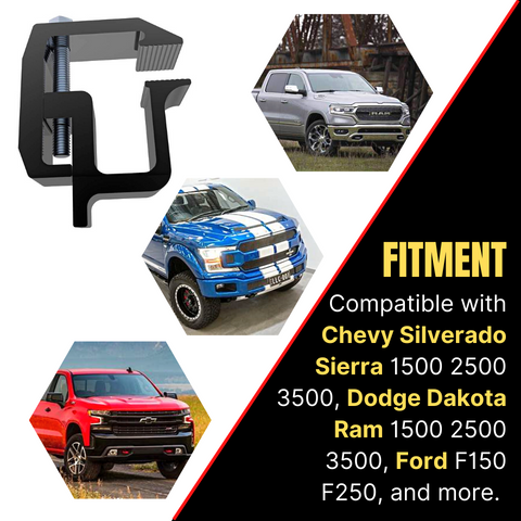 4 PCS Truck Mounting Clamps