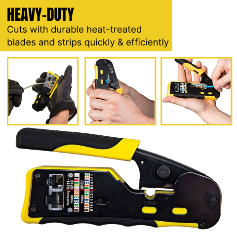 Pass Thru Modular Crimper