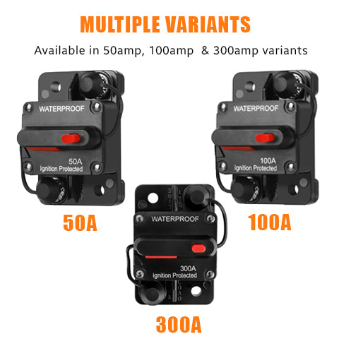 Manual Reset Waterproof Circuit Breaker