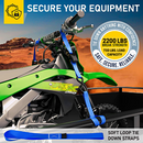 Ratchet Tie Down Straps Set-8