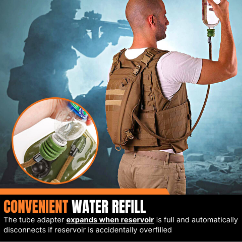 Tube Adapter for Hydration Systems