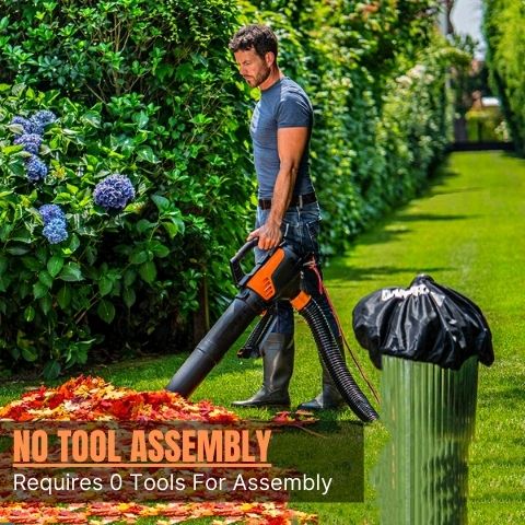 Leaf Blower Collection System Accessory