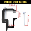 4 PCS Truck Mounting Clamps-9