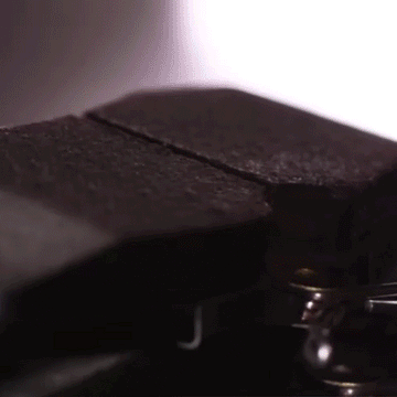 Carbon Fiber Ceramic Rear Brake Pads