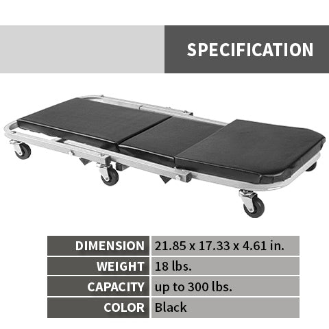 36" Convertible Creeper Seat