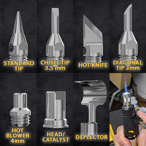 Cordless Butane Soldering Iron Kit