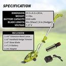 HJ605CC Cordless Grass And Hedge Trimmer-7