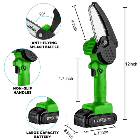 Cordless Mini Chainsaw Set