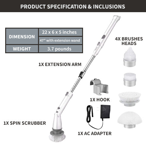 cordless scrubber mop