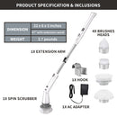 cordless scrubber mop