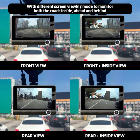 rear dash cam for car