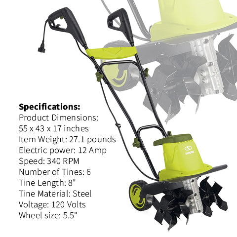 Electric Garden Tiller