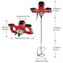Electric Handheld Cement Mixer-9
