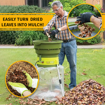 SJD616 Electric Mulcher and Leaf Shredder - 0