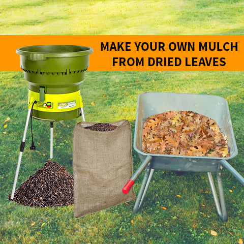 SJD616 Electric Mulcher and Leaf Shredder