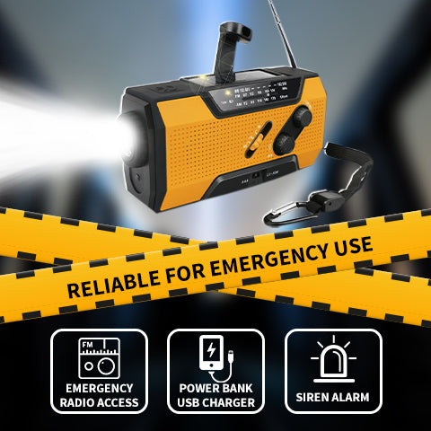 Emergency Solar Portable Radio