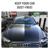 Before vs. After using the Car Duster