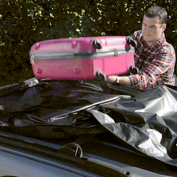 Heavy Duty Rooftop Cargo Carrier Bag - 0