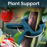 Garden clips as plant support