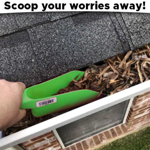 2-in-1 Gutter Cleaning Claws and Scoop