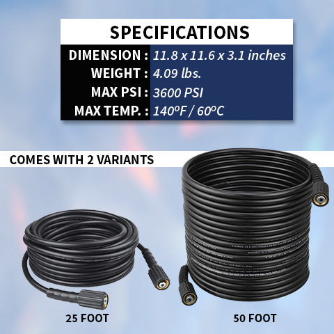 Heavy Duty Pressure Washer Hose