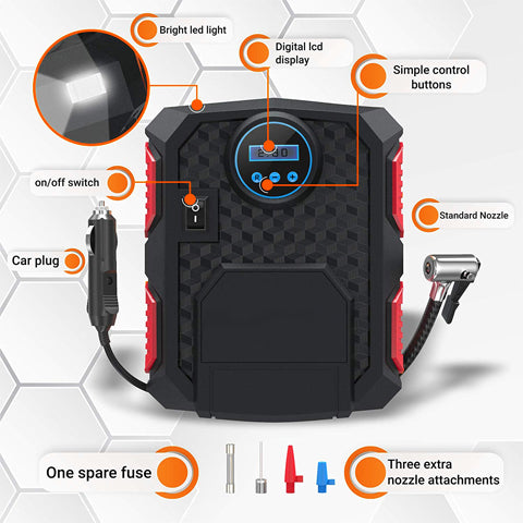 digital tire inflator