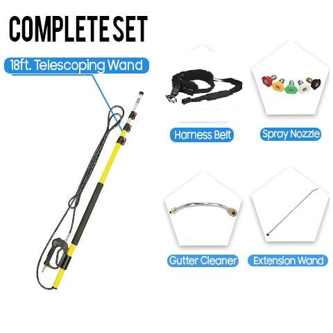 18 Ft. Fiberglass Telescoping Wand