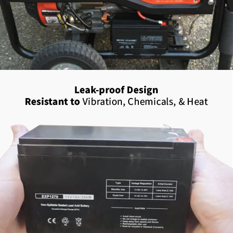 Motorcycle Battery With Smart Charger